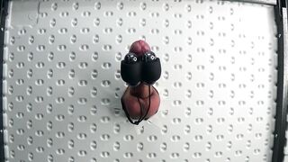 FEMDOM MILKING TABLE CUMSHOT EDGING SESSION WITH VIBRATOR – HOW LONG CAN I LAST?