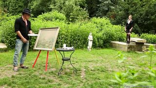 Painting In Piss – Mona Lee & Lucy Bell