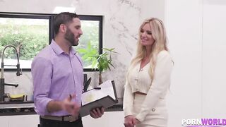 Rachael Cavalli – Fake Titted Housewife Rachael Cavalli Trades Pussy Pounding To Bribe Real Estate Agent