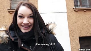 Hungarian Girl Strips for Cash – Felicia Kiss